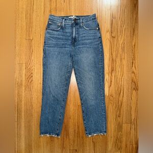 Madewell Classic Straight Jeans